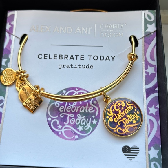 Alex and Ani “Celebrate” Bracelet - Picture 1 of 3
